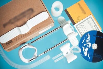 Um extensor que pode ser usado para aumentar seu pênis em 3 meses